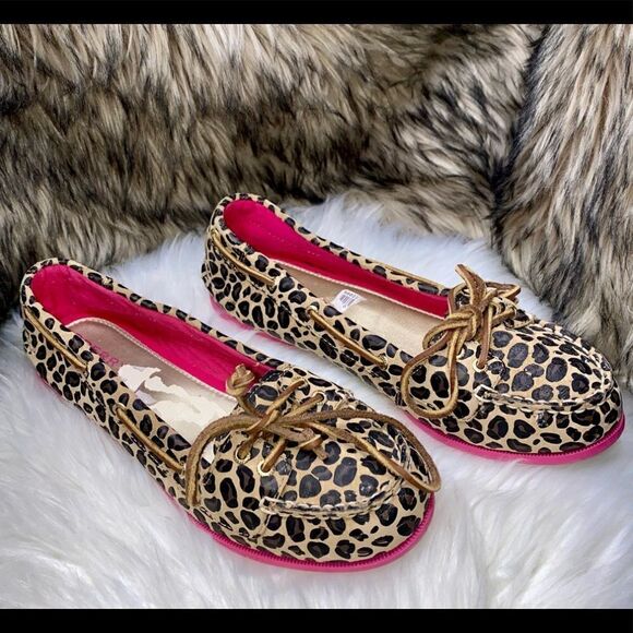 Sperry Top Sider Audrey Loafer Size 5M Leopard - Picture 2 of 10
